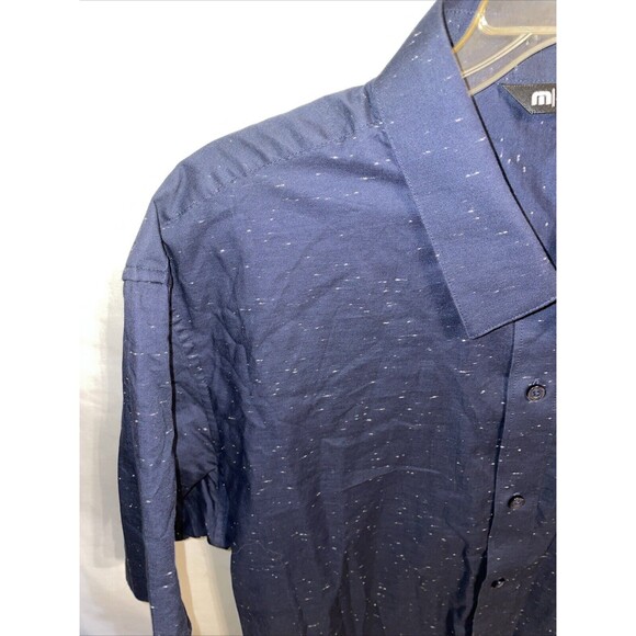 Travis Mathew Men’s Casual Shirt Size XL Navy Blue Comfort Going Out Party - Picture 5 of 12